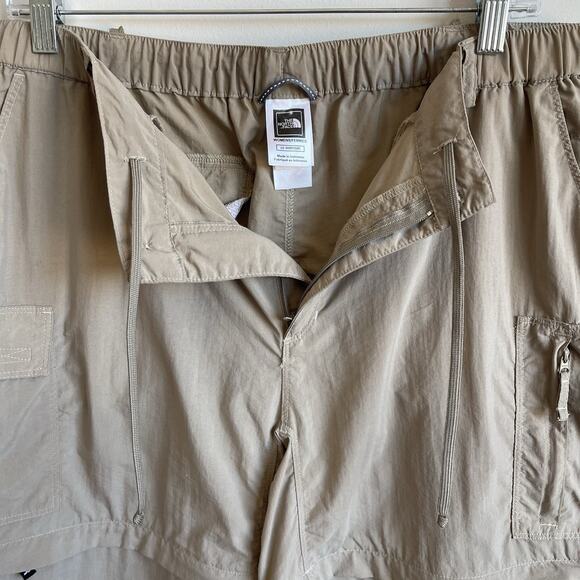 The North Face Convertible Hiking Pants Nylon Zip-Off Women's Sz Large Short - Picture 6 of 14